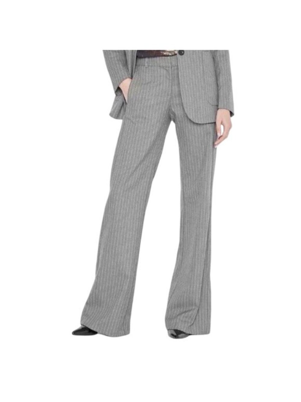 Express Editor Pinstripe Dress Pants 8R